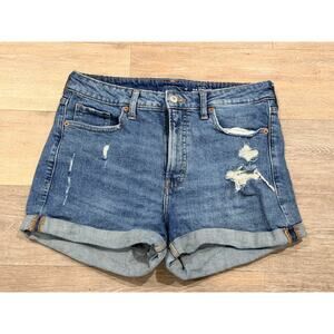 Old Navy Denim Shorts O.G Straight Size 10 High Rise